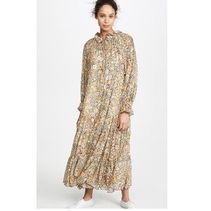 FREE PEOPLE FEELING GROOVY MAXI DRESS